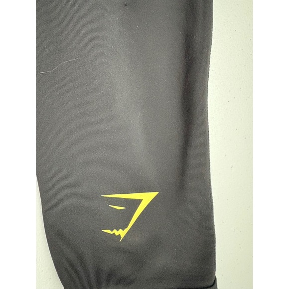 Gymshark Workout Leggings Black Size Small Activewear Athleisure - Picture 7 of 8